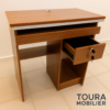 Bureautique Bureau Compact Smart – Avec Serrure & Rangement Intégré – 80 X 45 X 75 Cm